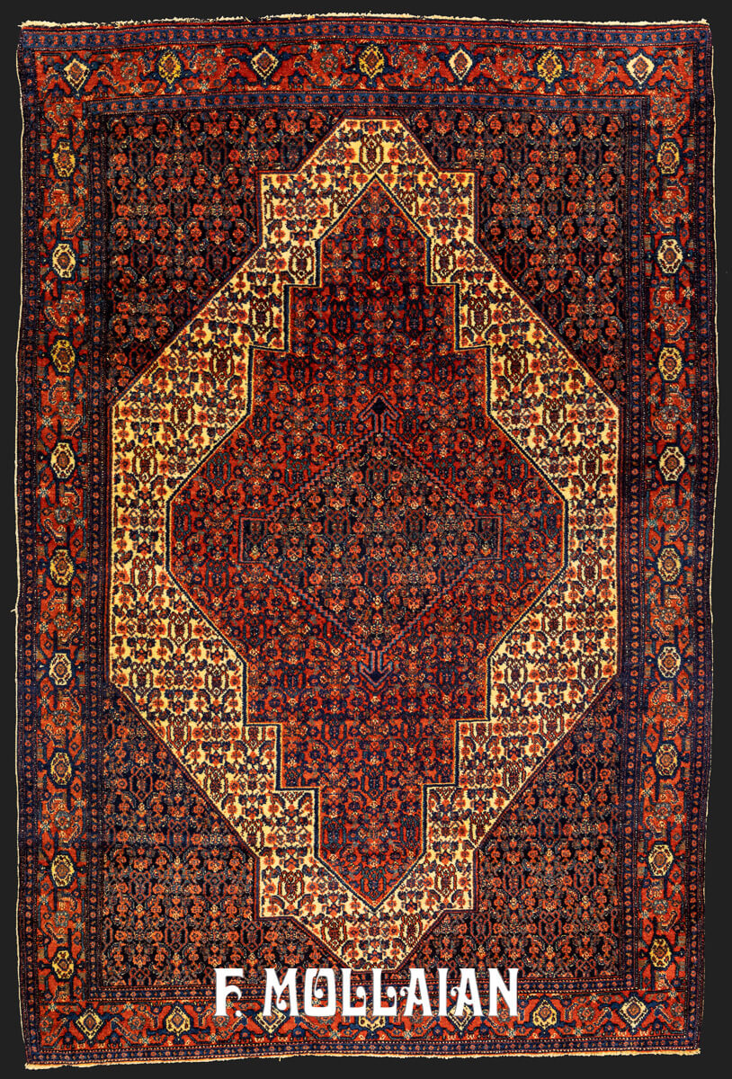 Senneh Rug Medaglion Design n°:389332